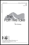 Path We Take SATB choral sheet music cover Thumbnail